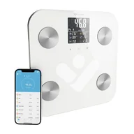 Wagi łazienkowe - TrueLife FitShape S6 BT Biały - miniaturka - grafika 1