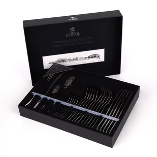 Gerpol Komplet sztućców na 6 osób Gerpol Mona Połysk 24 elementy) 0104001158 - Zestawy sztućców - miniaturka - grafika 1