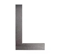 Pozostałe wyposażenie warsztatu - LIMIT Kątownik płaski 100x70 mm 2533-1604 - miniaturka - grafika 1