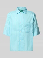 Koszule męskie - Koszula casualowa z listwą guzikową model ‘HOLMES’ - miniaturka - grafika 1