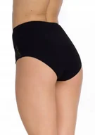 Majtki damskie - Figi damskie KEY LPF-111, 2-pak, czarne L - miniaturka - grafika 1
