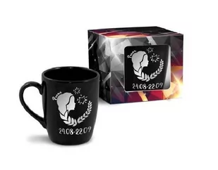 BGtach Zodiak kubek Baryłka czarny 300ml Panna 013-01/OP-161-007/PL-6372 - Kubki - miniaturka - grafika 1