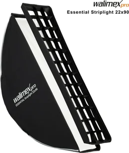 Walimex walimex pro Softbox Essential Striplight 22x90 - Inne akcesoria studyjne - miniaturka - grafika 1