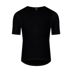 T-shirt męski termiczny Merino Wool czarny, rozmiar S - Koszulki męskie - miniaturka - grafika 1