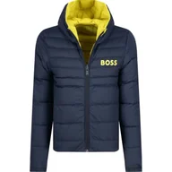 Kurtki i płaszcze dla chłopców - BOSS Kidswear Dwustronna kurtka | Regular Fit | puchowa - miniaturka - grafika 1