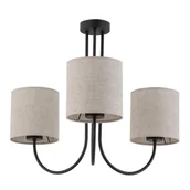 Lampy sufitowe - Lampa sufitowa z abażurami w stylu eco TK 4631 z serii TORENS NATURE - miniaturka - grafika 1