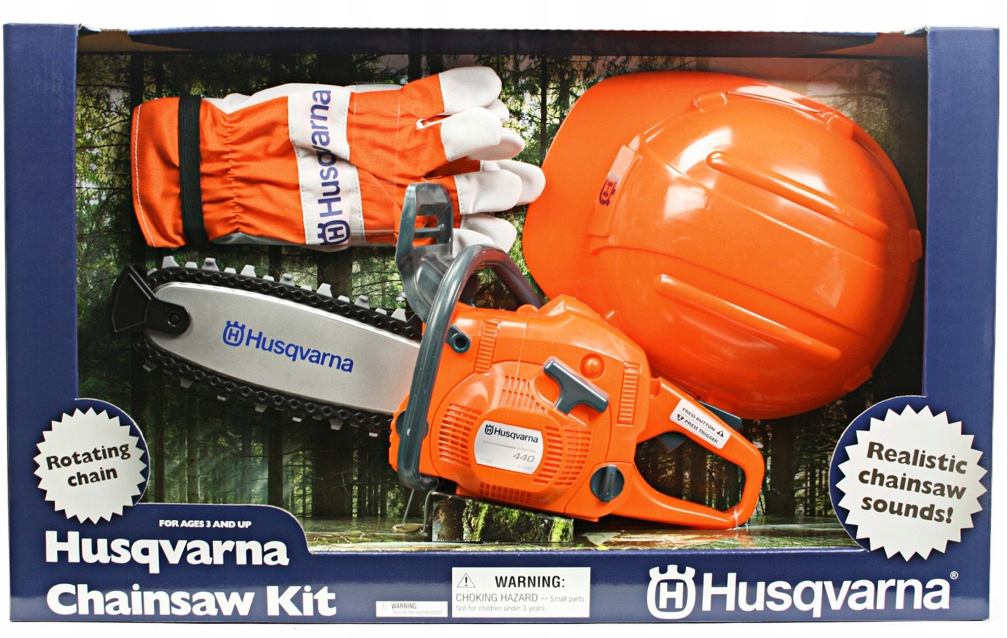 Toy chainsaw with accessories HUSQVARNA 5462766