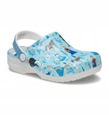 Buty dla dziewczynek - Crocs Frozen Baya Clog Kids 210352-90H Niebieskie 34/35 - miniaturka - grafika 1