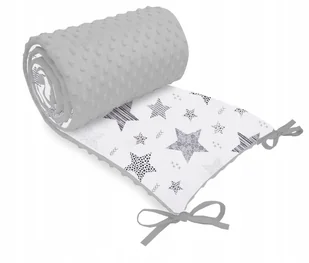 OCHRANIACZ MINKY 180x30 DO ŁÓŻECZKA 120x60 HIT! - Ochraniacze do łóżeczka - miniaturka - grafika 1