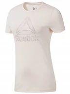 Koszulki i topy damskie - Koszulka Damska Reebok Ec2029 Różowa Xs - miniaturka - grafika 1