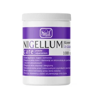 NIGELLUM CARE krem z czarnuszką, 100ml - >>> DARMOWA od 99zł <<< w 24h ! - Higiena osób starszych i niepełnosprawnych - miniaturka - grafika 1