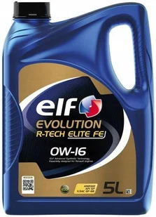 Elf Evolution R-tech Elite Fe 0W16 5L - Oleje silnikowe - miniaturka - grafika 1