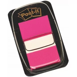 Zakładki indeksujące POST-IT 25x43mm neonowe różowe 680-21 50sztuk 3M - Notesy i bloczki - miniaturka - grafika 1