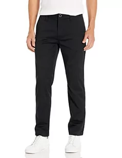 Volcom Męskie spodnie materiałowe Frickin Modern Stretch Pants, czarny 1, 29W / 34L - Spodenki męskie - miniaturka - grafika 1