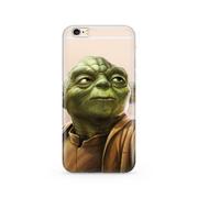 Etui i futerały do telefonów - ERT GROUP Oryginalne i oficjalnie licencjonowane etui na telefon komórkowy Star Wars Yoda do iPhone 6, iPhone 6S, etui, etui z tworzywa sztucznego TPU, chroni przed uderzeniami i zarysowaniami SWPCYODA2402 - miniaturka - grafika 1