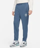 Dresy męskie - Spodnie dresowe Męskie Niebieskie Zwężane Nike FN5196-491 r. L - miniaturka - grafika 1