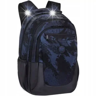 COOLPACK PLECAK SZKOLNY MŁODZIEŻOWY DUŻY POJEMNY CZARNY 3D - Plecaki szkolne i tornistry - miniaturka - grafika 1