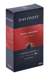 Davidoff CAFE Kawa mielona Rich Aroma 250g 8096-uniw - Kawa - miniaturka - grafika 1