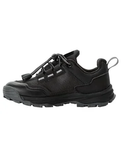 Jack Wolfskin Unisex dziecięce buty Cyrox Texapore Low K, czarny, 26 EU - Buty dla chłopców - miniaturka - grafika 1