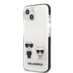 Karl Lagerfeld KLHCP13STPEKCW iPhone 13 mini 5,4" hardcase biały/white Karl&Choupette - Etui i futerały do telefonów - miniaturka - grafika 2