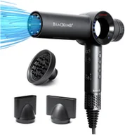 Suszarki do włosów - BlacKomb Profesjonalna Suszarka Do Włosów Z Jonami Ujemnymi 1900W + Dyfuzor + Koncentratory Waga 290g 290g - miniaturka - grafika 1