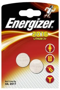 Energizer Baterie specjalistyczna CR2016, 3V, 2szt. EN-248340 - Baterie i akcesoria - miniaturka - grafika 5