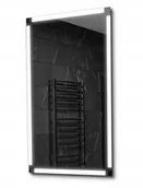 Lustra - ﻿Lustro łazienkowe podświetlane LED 60x80 Ryga - miniaturka - grafika 1