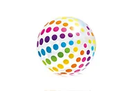 Pływanie - Intex Piłka plażowa JUMBO 107cm w worku 59065 - miniaturka - grafika 1