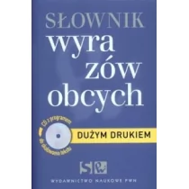 Wiśniakowska Lidia Dużym drukiem Słownik wyrazów obcych z płytą CD