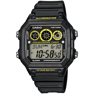 Zegarek Casio Sports AE-1300WH-1AVEF - Zegarki męskie Zegarek Casio Sports AE-1300WH-1AVEF - Zegarki męskie - miniaturka - grafika 1