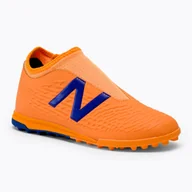 Piłka nożna - Buty piłkarskie dziecięce New Balance Tekela V3+ Magique JNR TF impulse/vibrant orange - miniaturka - grafika 1