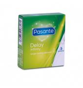 Prezerwatywy - Pasante (UK) Prezerwatywy Pasante - Delay (1 op. / 3 szt.) - miniaturka - grafika 1