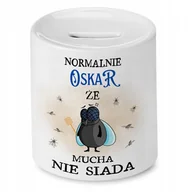 Skarbonki - Skarbonka dla Oskara na Urodziny Idealny Prezent z Nadrukiem ze Zdjęciem - miniaturka - grafika 1