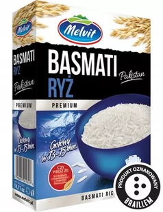 Melvit Ryż Basmati 4x100g - Ryż - miniaturka - grafika 1