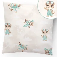 Pościel dla dzieci - POSZEWKA NA PODUSZKĘ 40x40 BAWEŁNA ZAMEK WZORY! - miniaturka - grafika 1