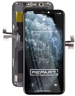 Wyświetlacz LCD i ekran dotykowy, zamiennik ekranu do Apple iPhone 11 Pro REPART SOFT OLED, części zamienne do smartfonów - Części serwisowe do telefonów - miniaturka - grafika 1