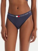 Majtki damskie - Tommy Hilfiger Figi klasyczne UW0UW06038 Granatowy - miniaturka - grafika 1