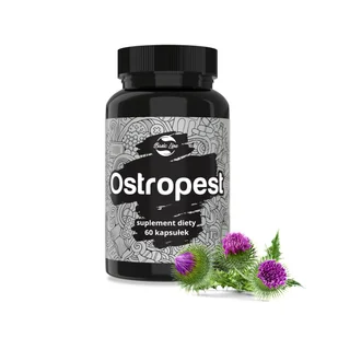 Noble Health BASIC LINE Ostropest 60 kaps - Witaminy i minerały - miniaturka - grafika 1