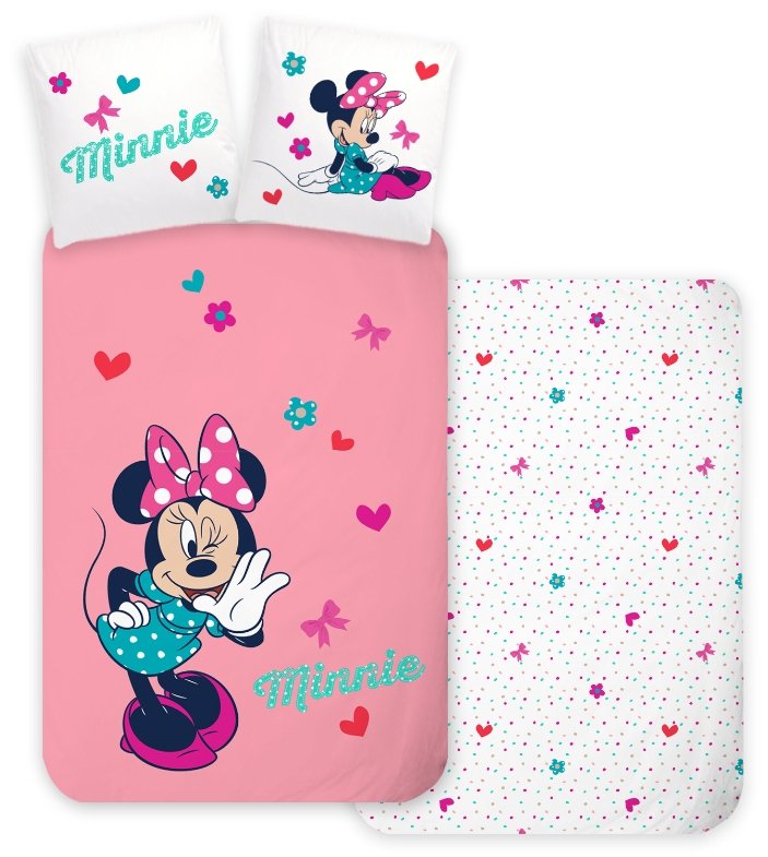 Pościel Dziecięca 160x200 Disney Myszka Minnie 68