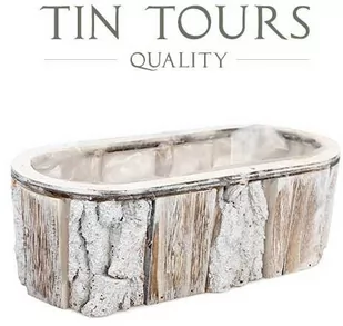 PODŁUŻNA DREWNIANA SKRZYNKA 25x11,5x8h cm - Donice - miniaturka - grafika 1