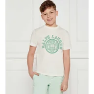 Koszulki dla chłopców - POLO RALPH LAUREN T-shirt Regular Fit - miniaturka - grafika 1