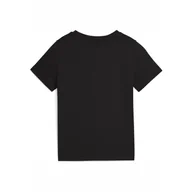 Odzież sportowa dziecięca - Dziecięca koszulka ESS z logo No. 1 PUMA Black - miniaturka - grafika 1