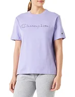 Koszulki i topy damskie - Champion T-shirt damski, Tulipan Purple (Vtp), S - miniaturka - grafika 1