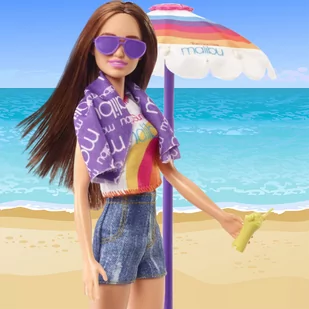 Mattel Zestaw Plażowy Barbie The Ocean - Domki dla lalek - miniaturka - grafika 1