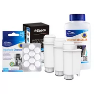 Akcesoria i części do ekspresów do kawy - Zestaw Philips - Filtr Philips Intenza+ CA6702 3szt, Uniwersalny Odkamieniacz 250ml, Cleaneo - miniaturka - grafika 1