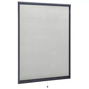 VidaXL Lumarko Rolowana moskitiera okienna, antracytowa, 130x170 cm! 148744 VidaXL - Moskitiery - miniaturka - grafika 1