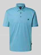 Koszulki męskie - Koszulka polo o kroju Regular Fit z czystej bawełny - miniaturka - grafika 1