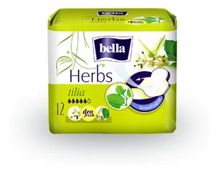 Bella Podpaski Herbs z kwiatem lipy 12 szt. - Podpaski - miniaturka - grafika 1