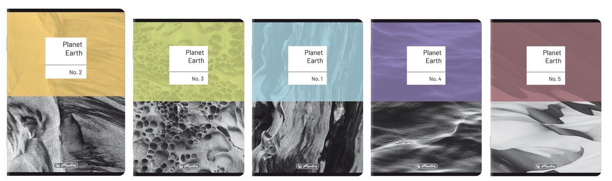 Zeszyt A5 80k kratka Earth Herlitz