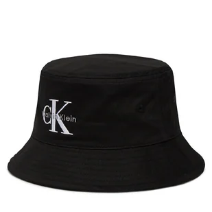 Kapelusz Calvin Klein Jeans Monologo LV04K5017G Czarny - Czapki męskie - miniaturka - grafika 1
